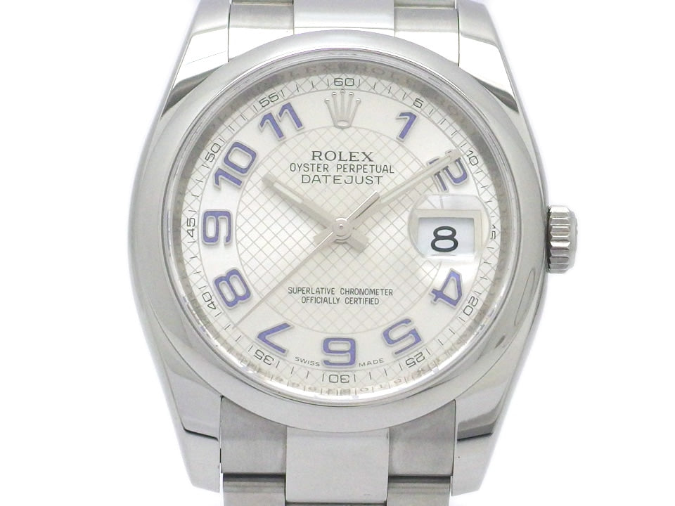 ロレックス デイトジャスト Ref.116200 アラビア Cal.3135 自動巻 2015年頃 USED Rolex