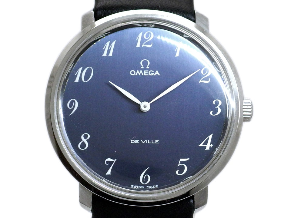 オメガ デヴィル 155.0001 Cal.625 手巻 ワンピースケース OH済 1973年製