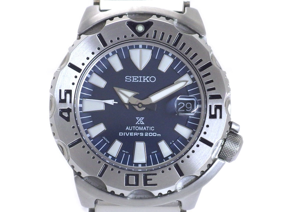 セイコー プロスペックス ダイバーズ 200m ネイビー文字盤 SZSC003 自動巻 2017年頃 USED Seiko
