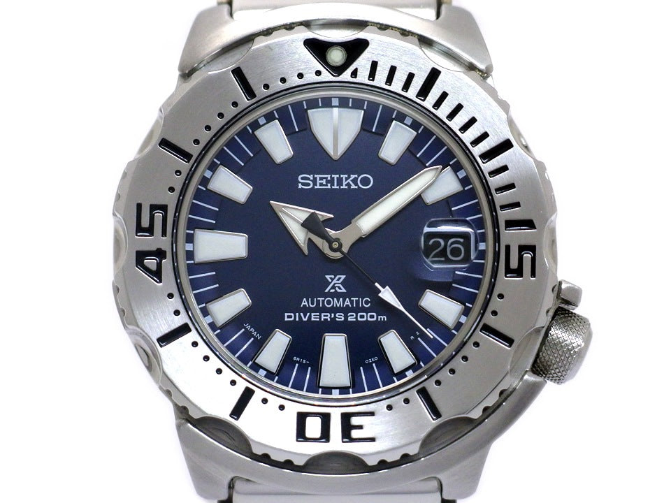セイコー プロスペックス ダイバーズ 200m ネイビー文字盤 SZSC003 自動巻 2017年頃 USED Seiko