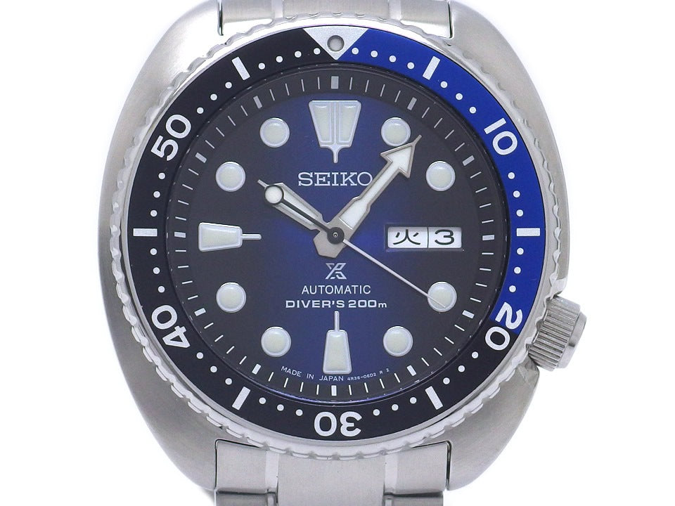 セイコー ダイバーズ 200m 黒青ベゼル SBDY013 自動巻 現行モデル USED Seiko