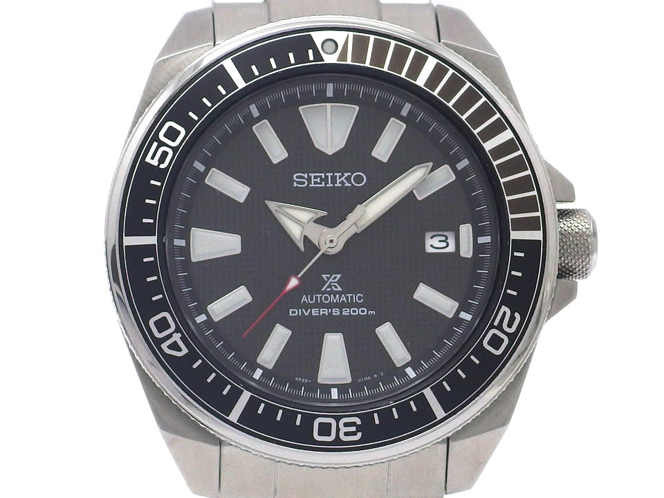 セイコー ダイバーズ 200m SRPB51K1 ブラックサムライ 自動巻 逆輸入モデル USED Seiko
