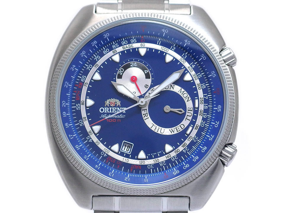 オリエント オートマチック WV0111ET 青 自動巻 未使用品 ORIENT
