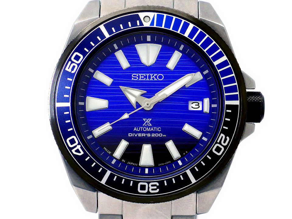 セイコー プロスペックス ダイバーズ 200m SBDY019 "Save the Ocean Special Edition" 自動巻 2018年製 USED Seiko