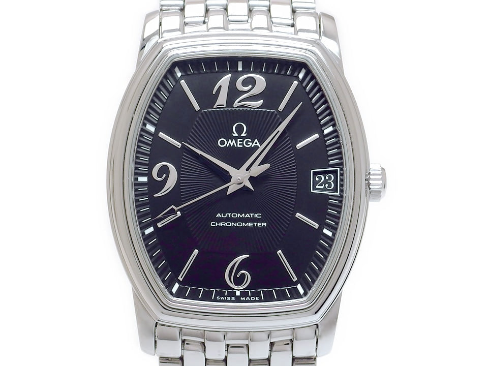 オメガ デヴィル プレステージ トノー型 Ref.168.1220 Cal.1120 自動巻き 1990年代後半 USED Omega
