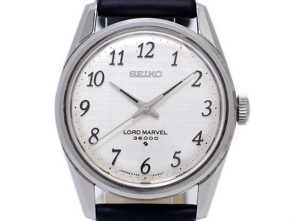 セイコー ロードマーベル 36000 5740-8000 アラビアインデックス 手巻 OH済 昭和48年製 Seiko