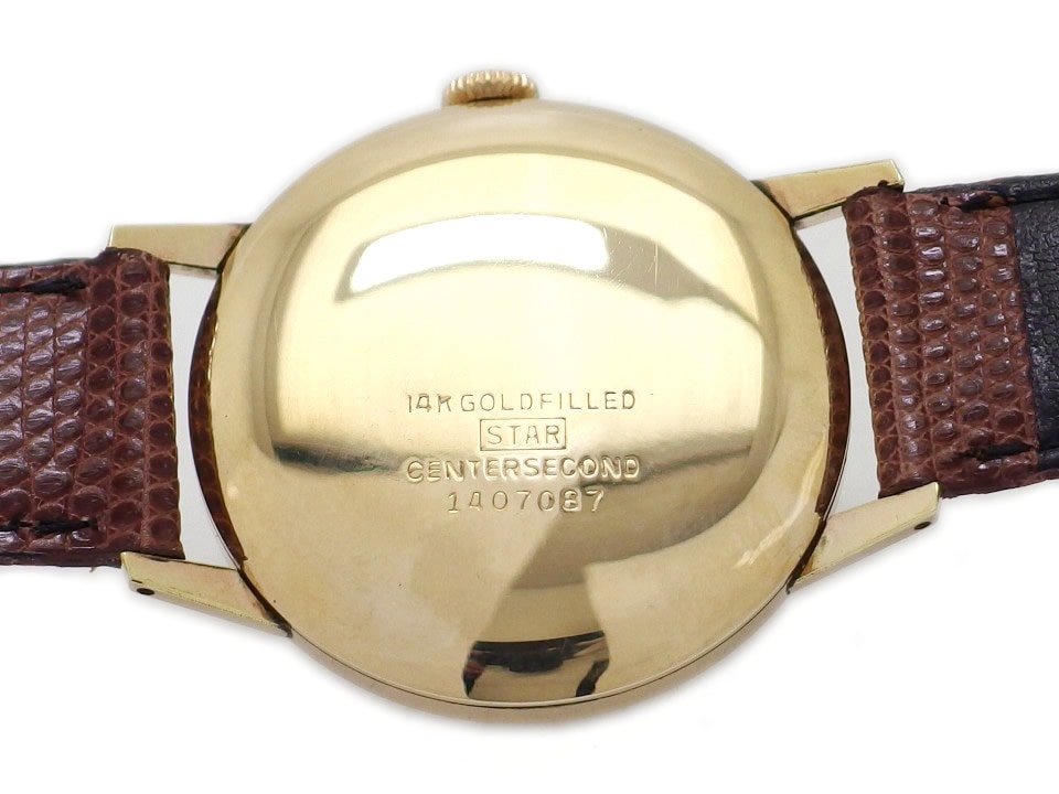 シチズン センターセコンド Cマーク 14KGF（金張り） 17石 手巻 OH済 1950年代 Citizen