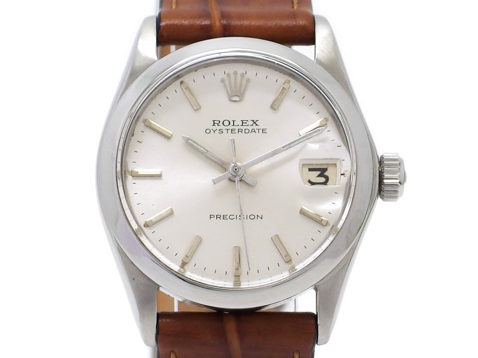ロレックス オイスターデイト Ref.6466 ボーイズ Cal.1225 手巻 OH済 1965年製