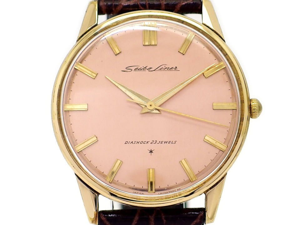 セイコー ライナー J15007 GP Cal.3140 23石 手巻 OH済 昭和38年頃 Seiko