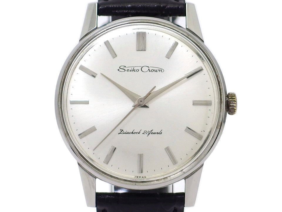 セイコー クラウン 16002 SS Cal.560 21石 手巻 OH済 昭和39年製 Seiko