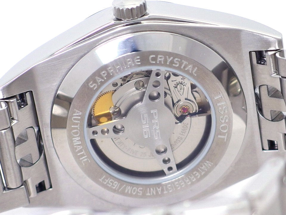 ティソ PRS516 デイデイト T91.1.483.41 ネイビー文字盤 自動巻 2005年購入 USED　TISSOT