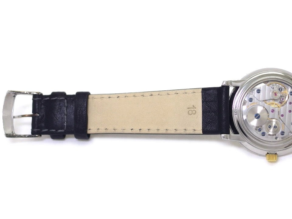 エテルナ 3300.41 スモールセコンド 裏スケルトン 手巻き OH済 1992年購入 USED　Eterna