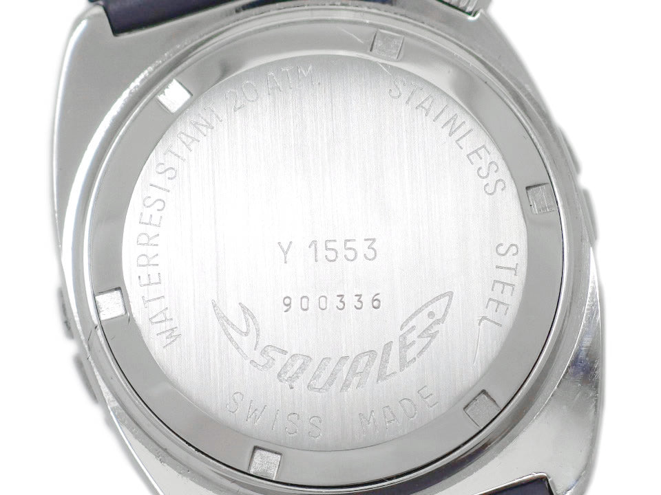 スクワーレ ダイバーズ200m Y 1553 スイス製 クオーツ USED SQUALE