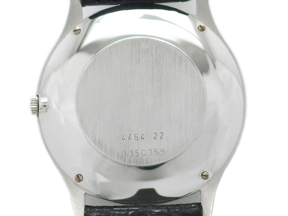 Jaeger-LeCoultre 18K White Gold Ref. 4464 22 Cal. 838 Manual Wind, Serviced, Purchased in 1974