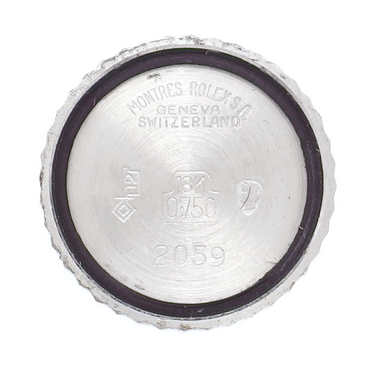 ロレックス オーキッド カメレオン レディース 18金ホワイトゴールド Ref.2059 手巻 OH済 1965年製 Rolex