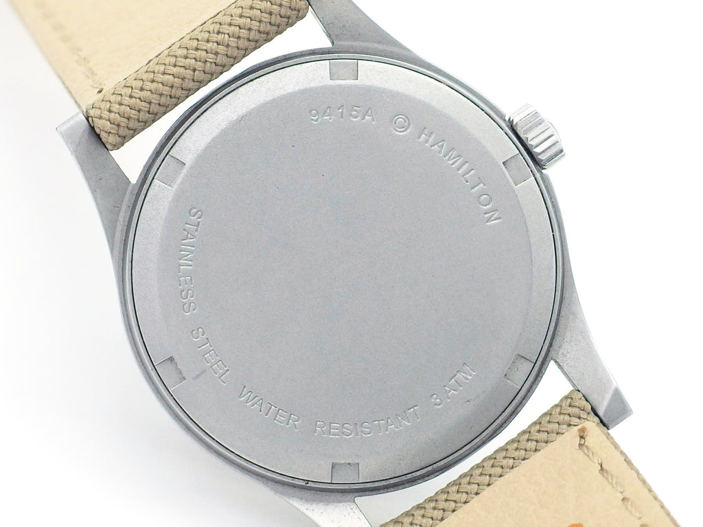 ハミルトン カーキ 9415A 33mm ブラック文字盤 Cal.2801-2 17石 手巻 1990年代 USED Hamilton