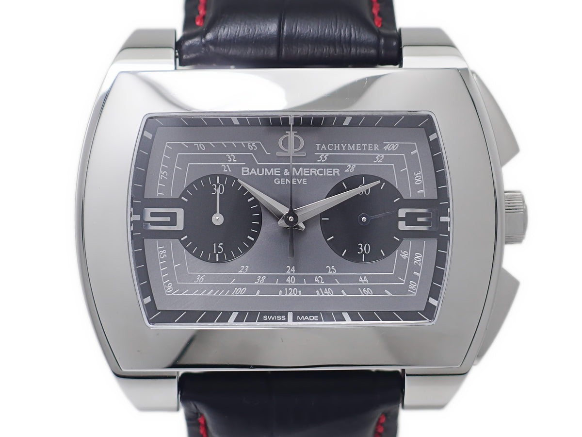 ボーム&メルシェ ハンプトン シティ クロノグラフ 46mm 65430 M0A08345 自動巻 2003年購入 USED