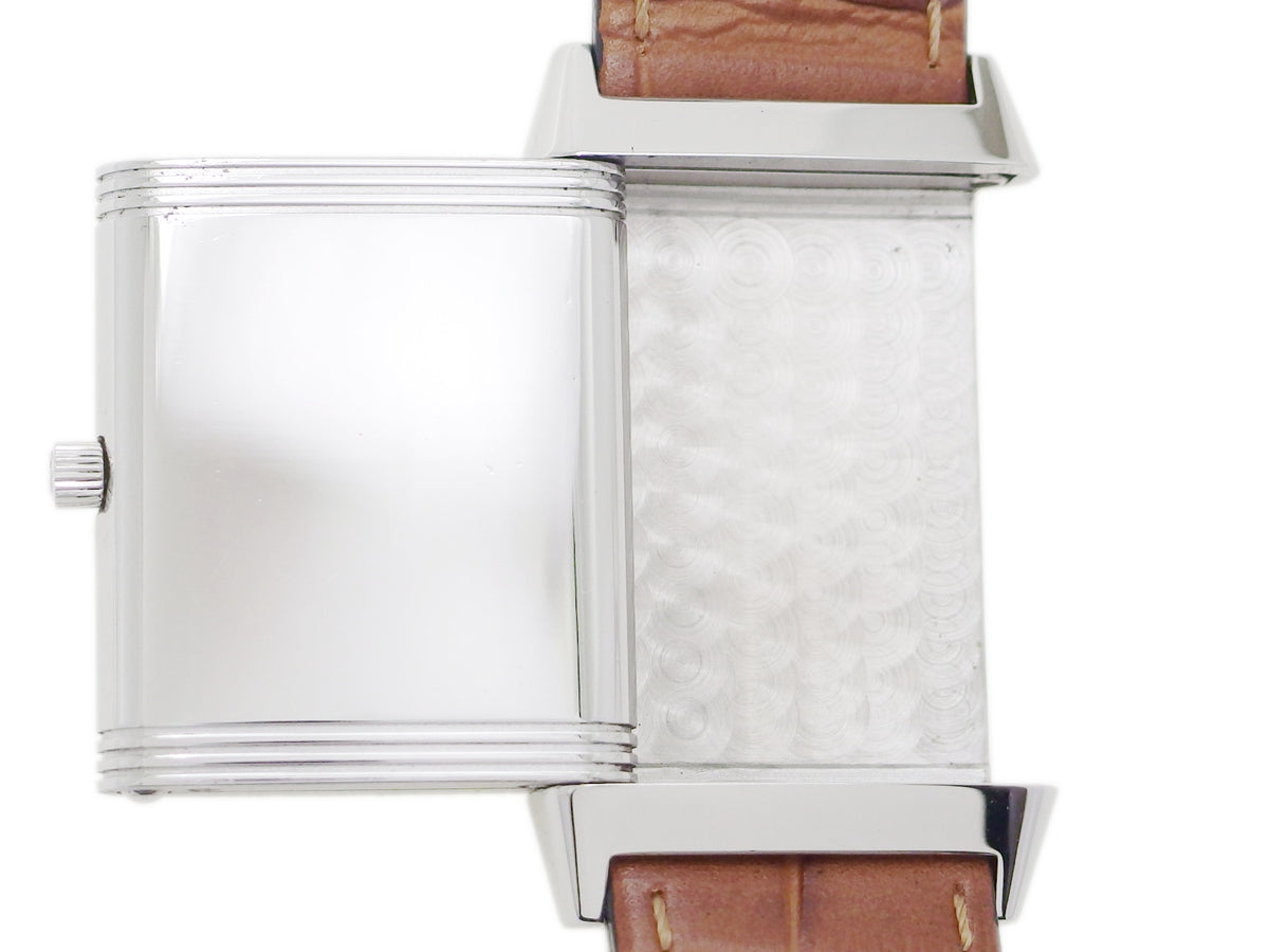 Jaeger-LeCoultre Reverso Classic 250.8.08 (23mm x 39mm) Quartz, original buckle, USED