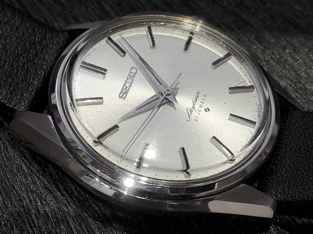 セイコー スカイライナー 6100-8000 ノンデイト 21石 手巻 OH済 昭和46年/1971年製 Seiko