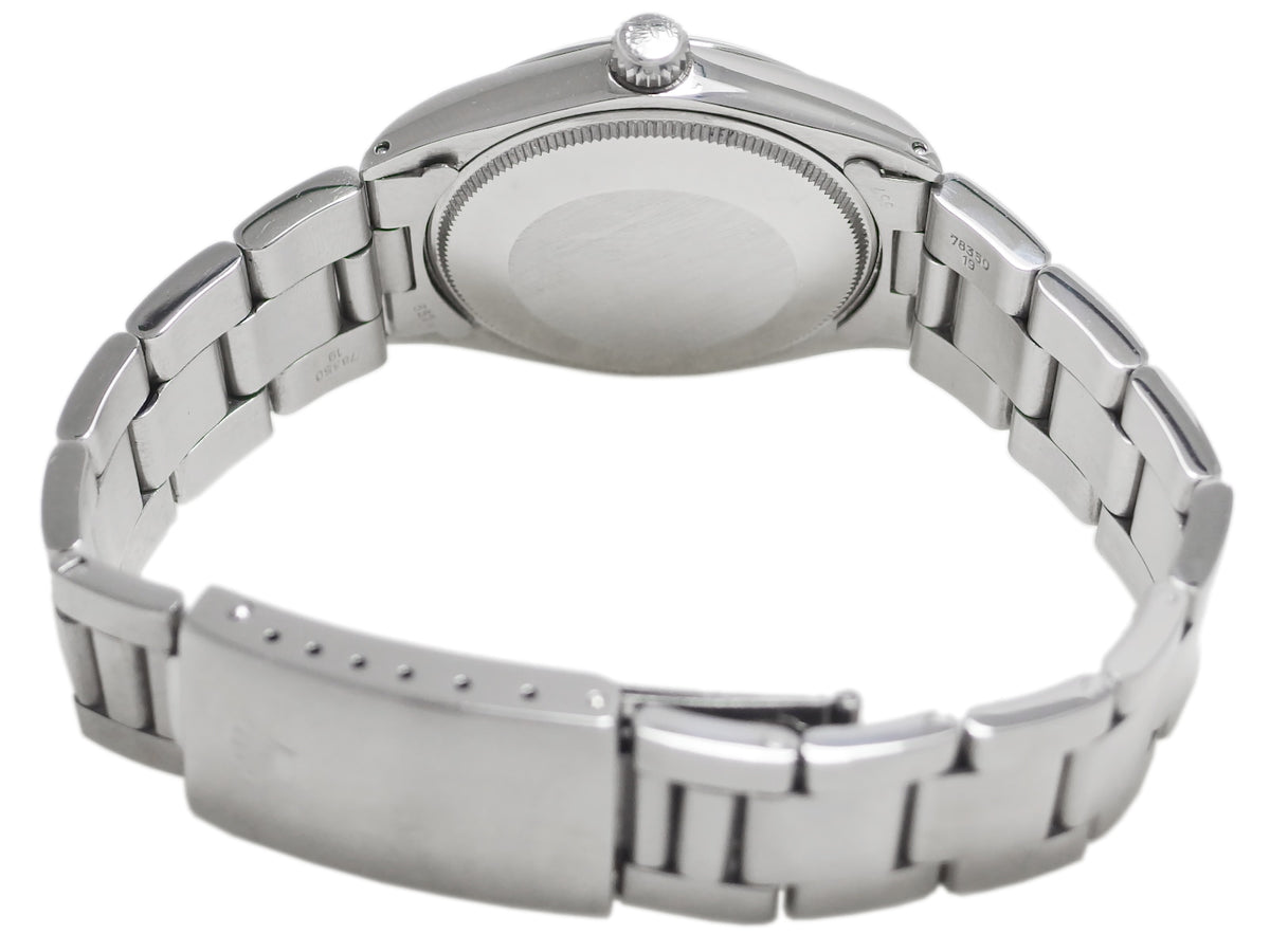Rolex Air-King Ref.5500 Cal.1520 Automatic, Overhauled, with genuine Rolex hard bracelet, 1969 production. Rolex