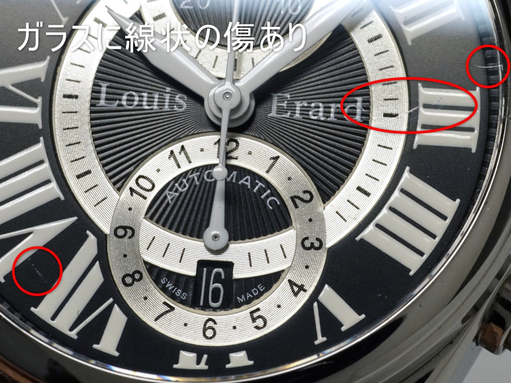 ルイエラール アシンメトリー クロノグラフ320 LE-73320AA02 自動巻 OH済 USED