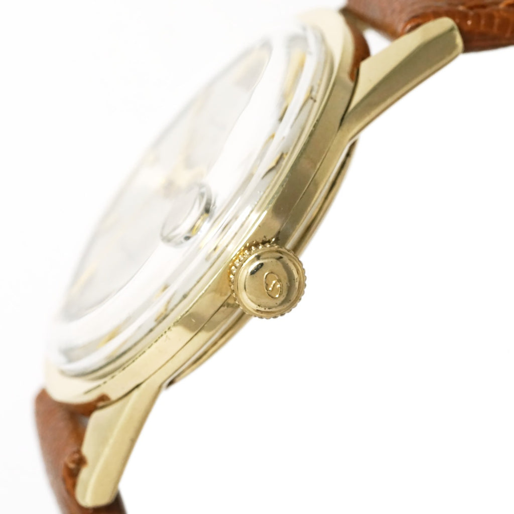 グランプリオリエント カレンダー S84063 14金張り 25石手巻 OH済 1961年頃