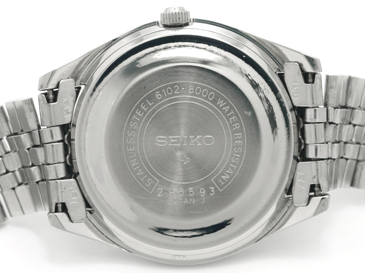 セイコー スカイライナー 6102-8000 デイト Cal.6102A 21石 手巻 OH済 昭和47年/1972年製 Seiko