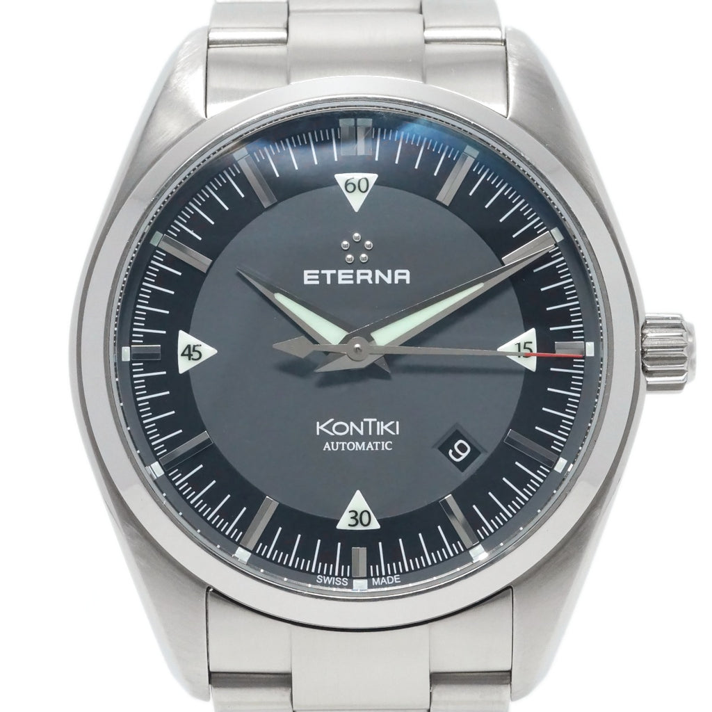 エテルナ コンチキ デイト 1222.41.41.0217 Cal.SW200-1 自動巻 2015年頃 USED　Eterna