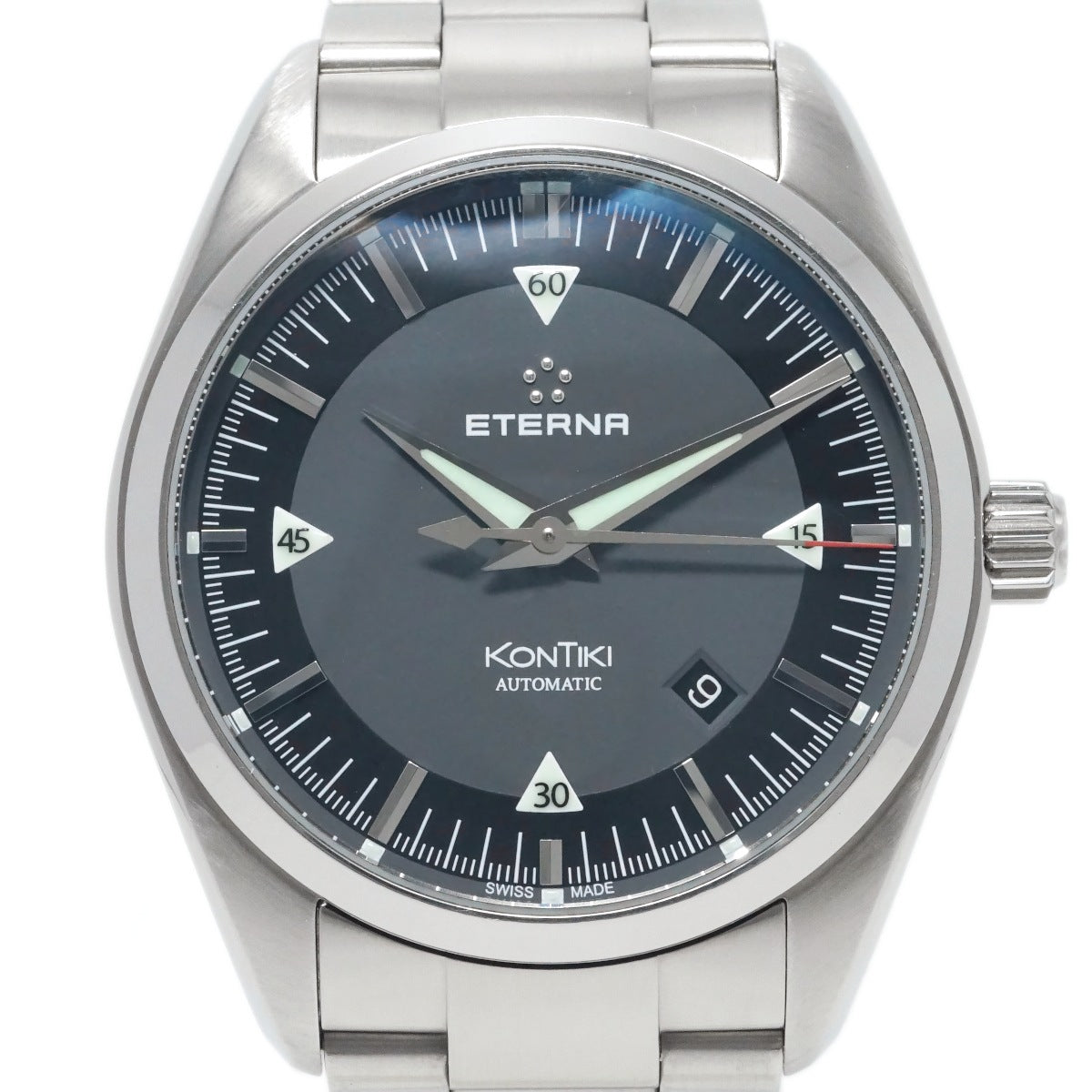 エテルナ コンチキ デイト 1222.41.41.0217 Cal.SW200-1 自動巻 2015年頃 USED　Eterna