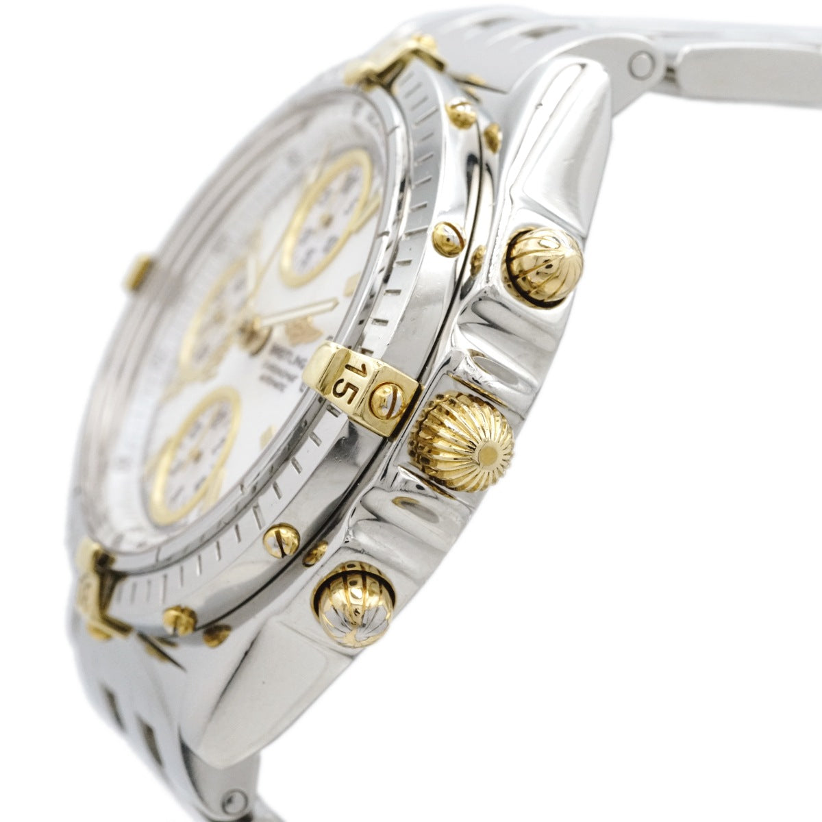 Breitling Chronomat GT B13050.1 Mother-of-Pearl Dial Automatic Winding Overhauled Released in 1997 USED