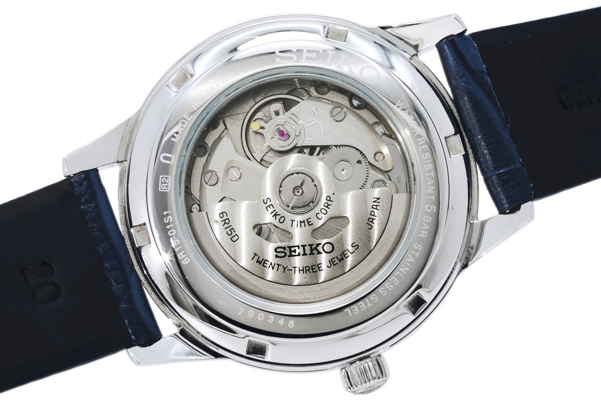 セイコー メカニカル カクテルタイム アイスブルー SARB065 6R15-01S1 自動巻 OH済 2017年製 USED Seiko