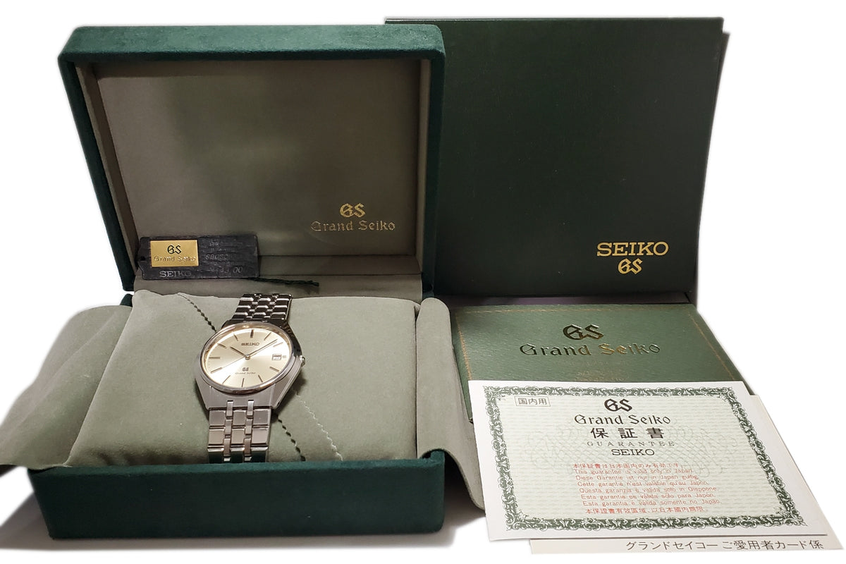 グランドセイコー SBGS003 9587-8000 箱・取説・保証書付き クオ－ツ 1993年製 USED Seiko