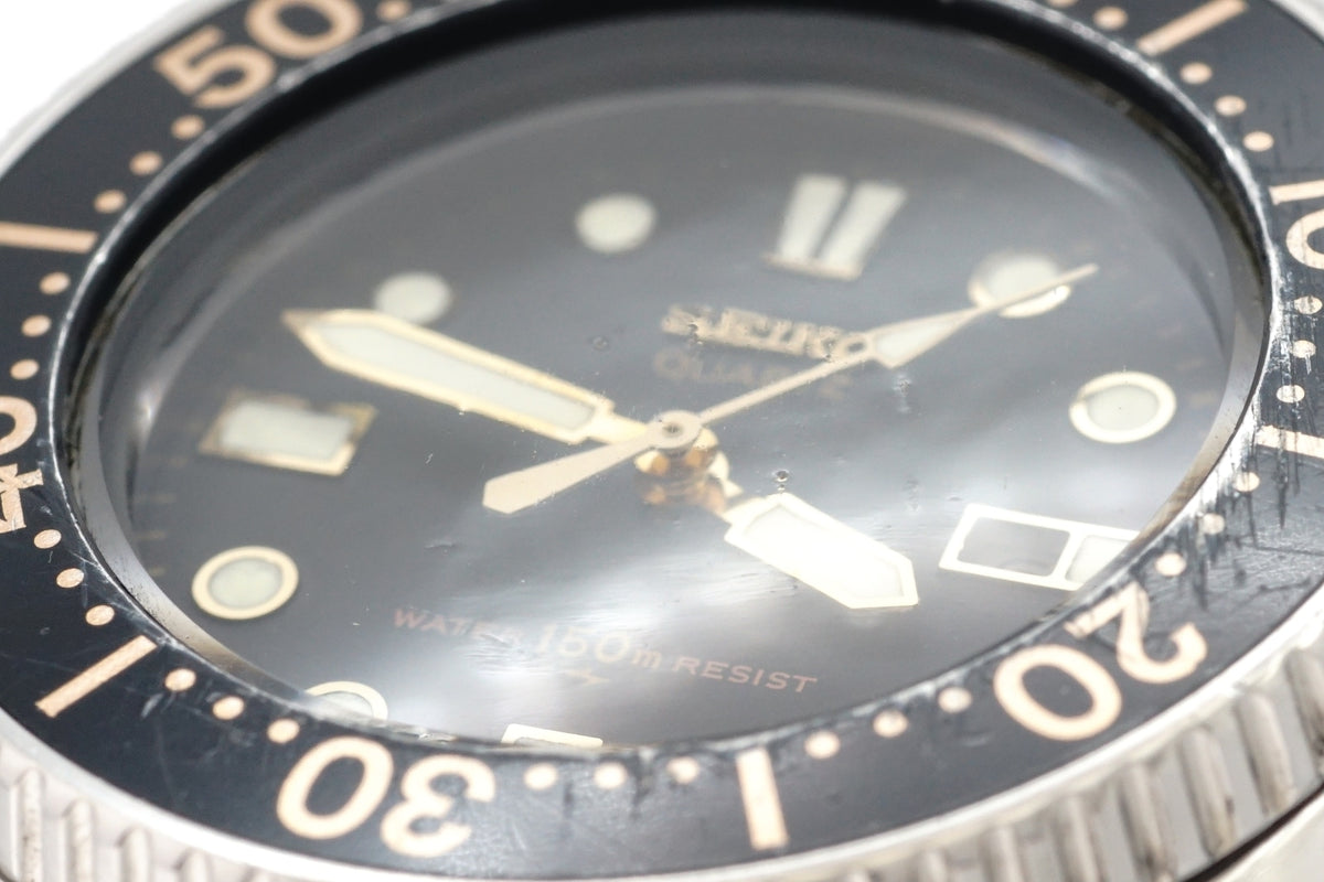 セイコー ダイバー 150m レディース 2625-0010 黒文字盤 クオーツ 昭和56年/1981年製 USED Seiko