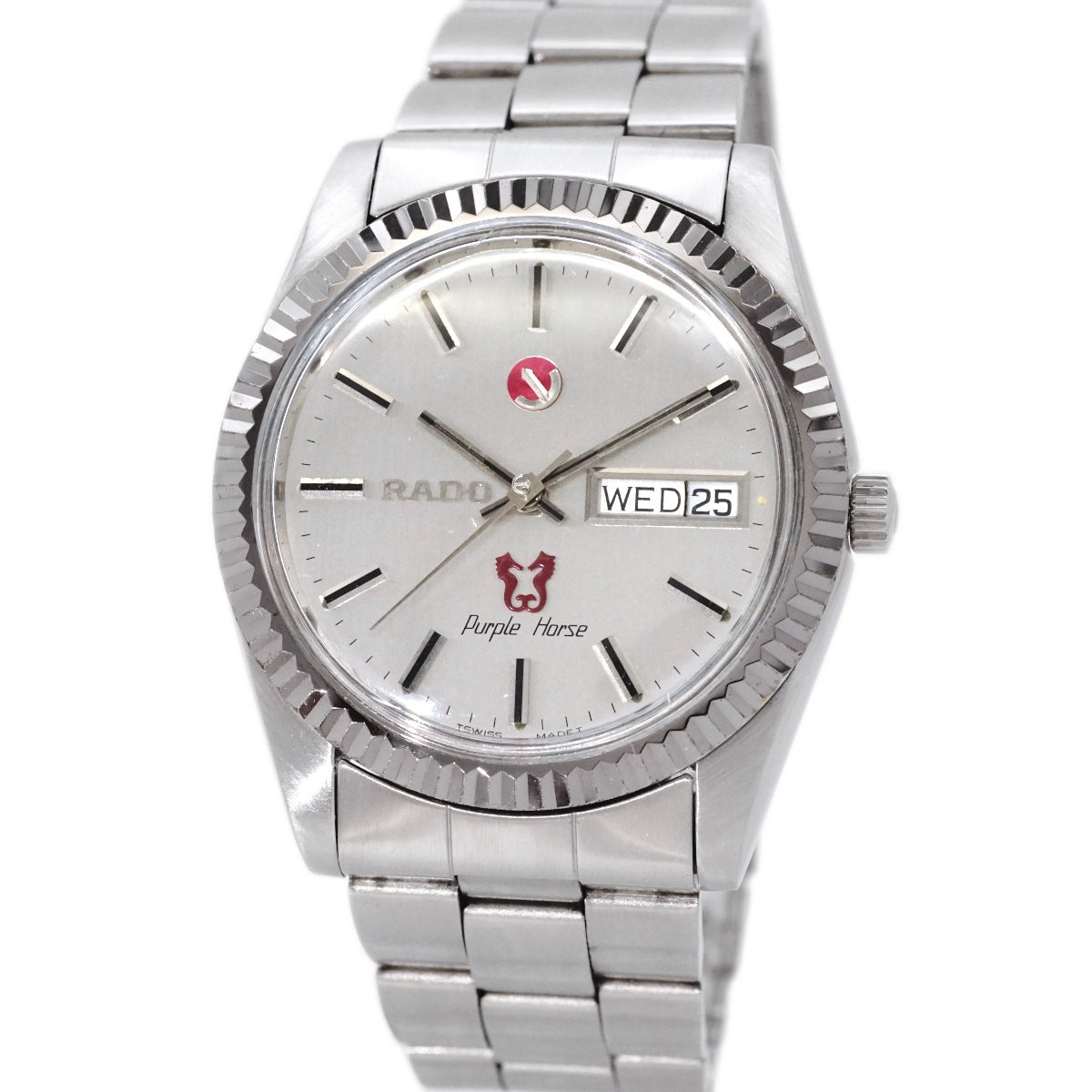 ラドー パープルホース Ref.606.3253.4 金色ムーブメント ETA2878 自動巻 OH済 1980年代 Rado