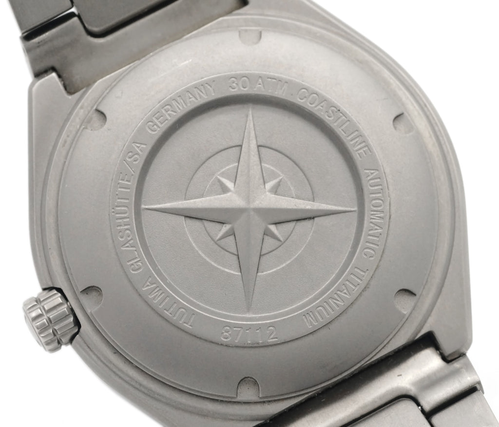 Tutima M2 Coastline 6150-02 Titanium Cal.T330 ETA 2836-2 Automatic Winding Purchased in 2021 USED