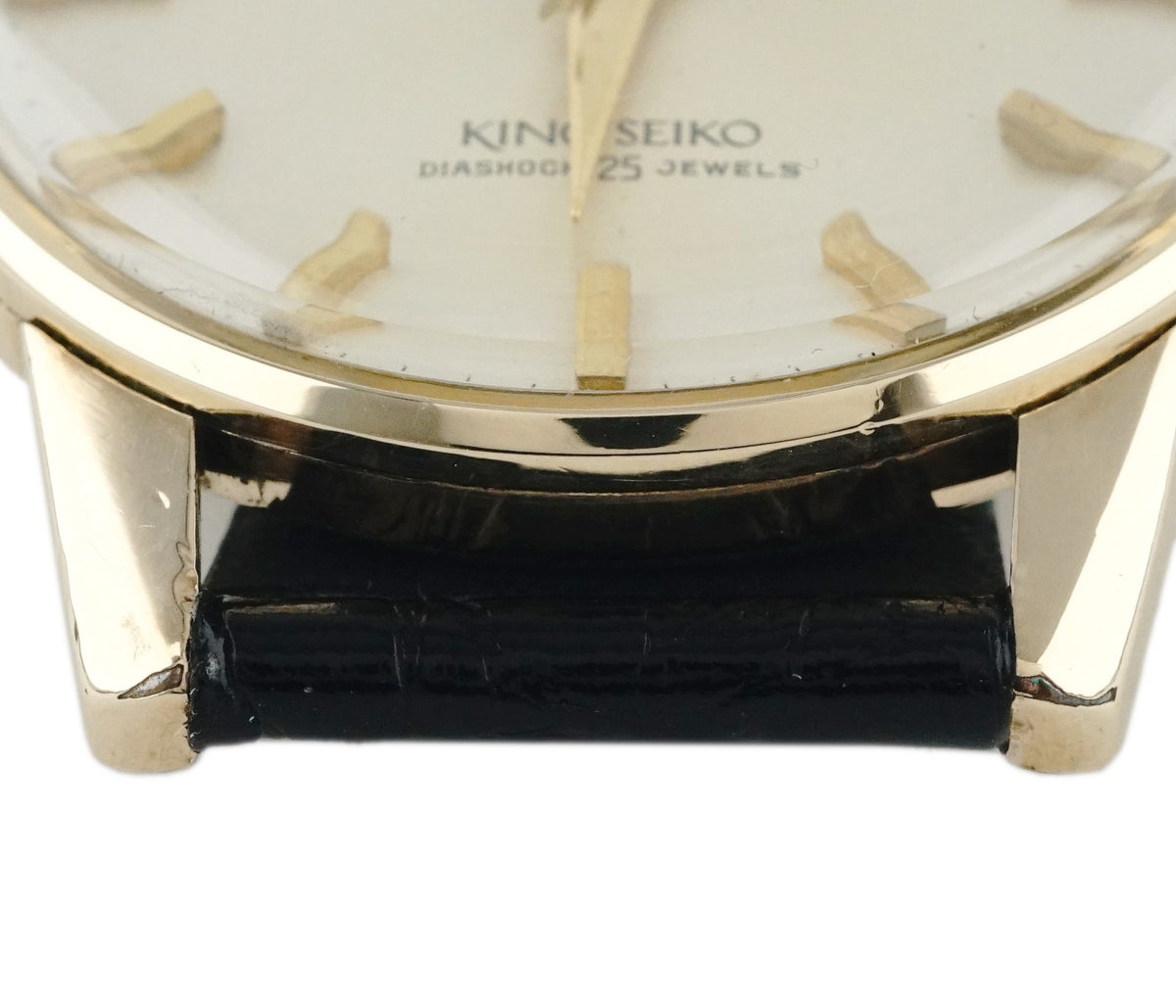 キングセイコー セカンドモデル 44-2000 金張り 盾メダリオン 手巻 OH済 昭和41年/1966年製