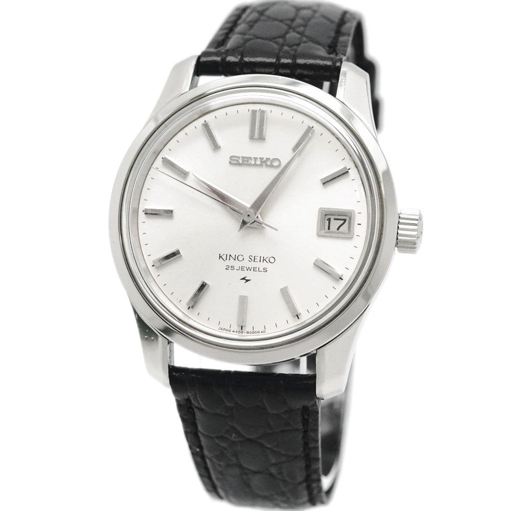 キングセイコー 4402-8000 44KSデイト 後期型 SEIKOメダリオン 手巻 OH済 昭和42年/1967年製 Seiko