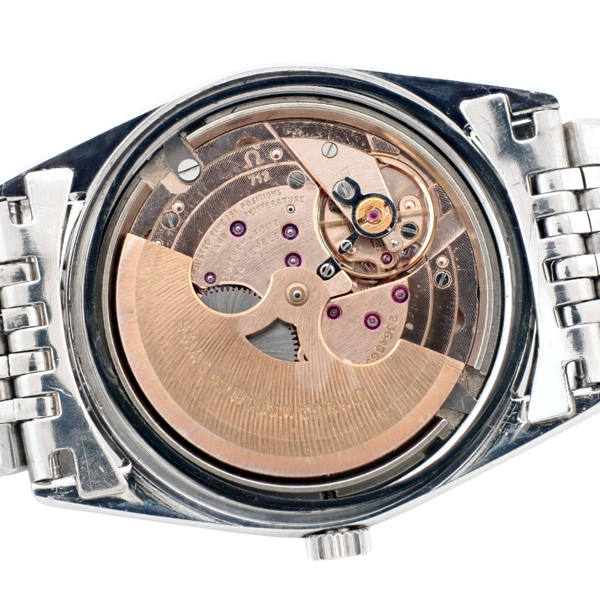 オメガ コンステレーション 167.021 33mm 9連ブレスレット Cal.712 自動巻 OH済 1966年製