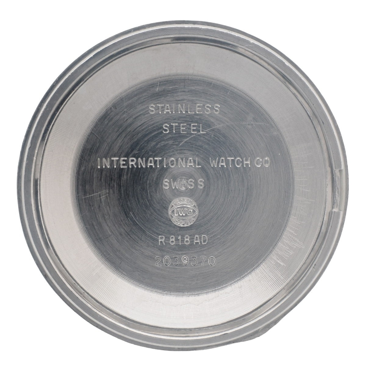 IWC Ref.818AD 純正メッシュブレス Cal.8541B 自動巻 OH済 1972年製 International Watch Co