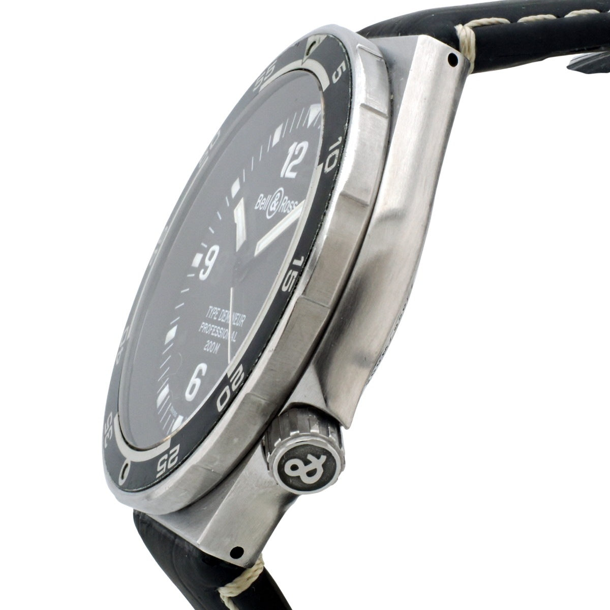 ベル＆ロス タイプデミナー TYPE DEMINEUR プロフェッショナル 200M クオーツ 2000年代 USED Bell & Ross