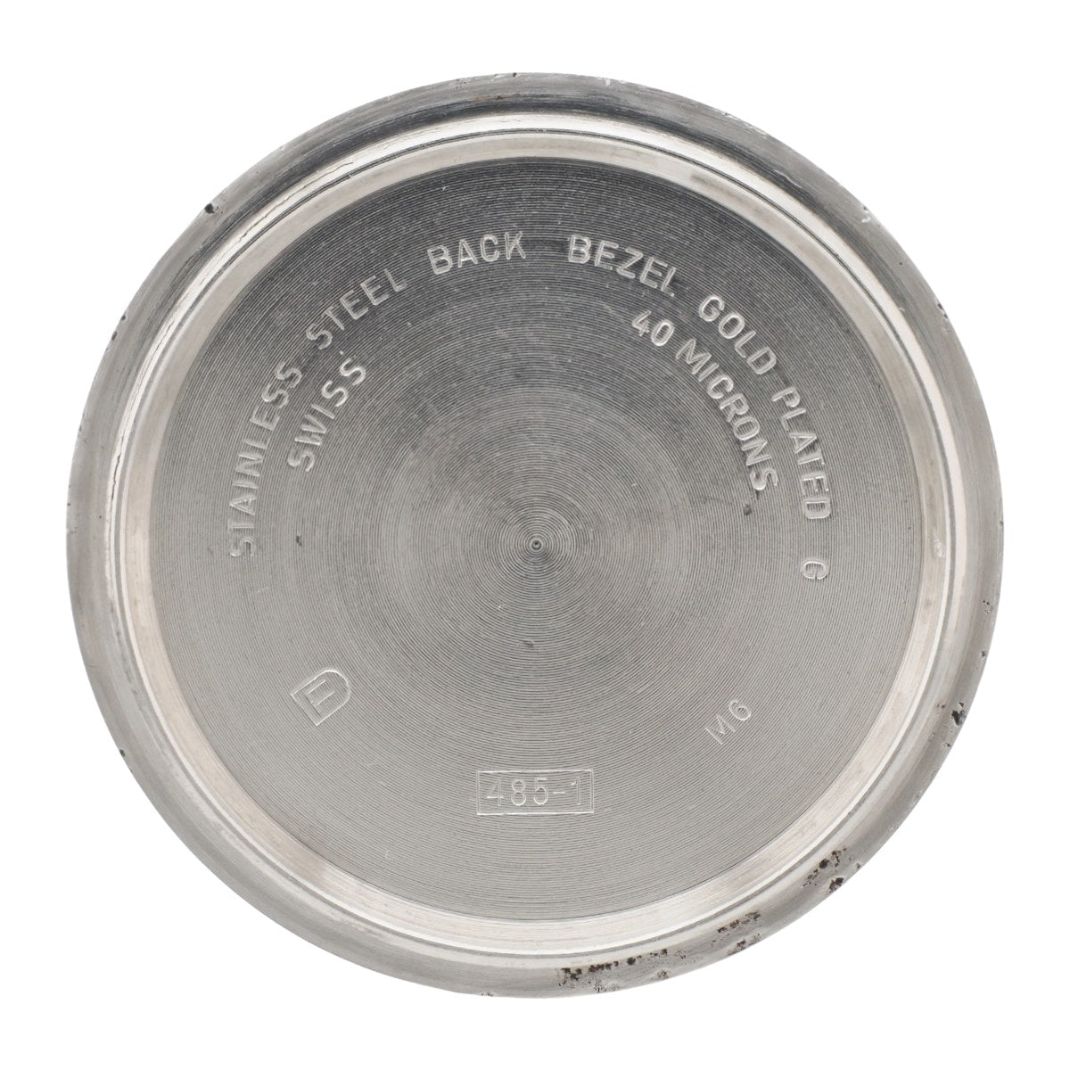 ブローバ 485-1 金メッキケース センターセコンド Cal.11ALC 17石 手巻 OH済 M8 1968年製 BULOVA