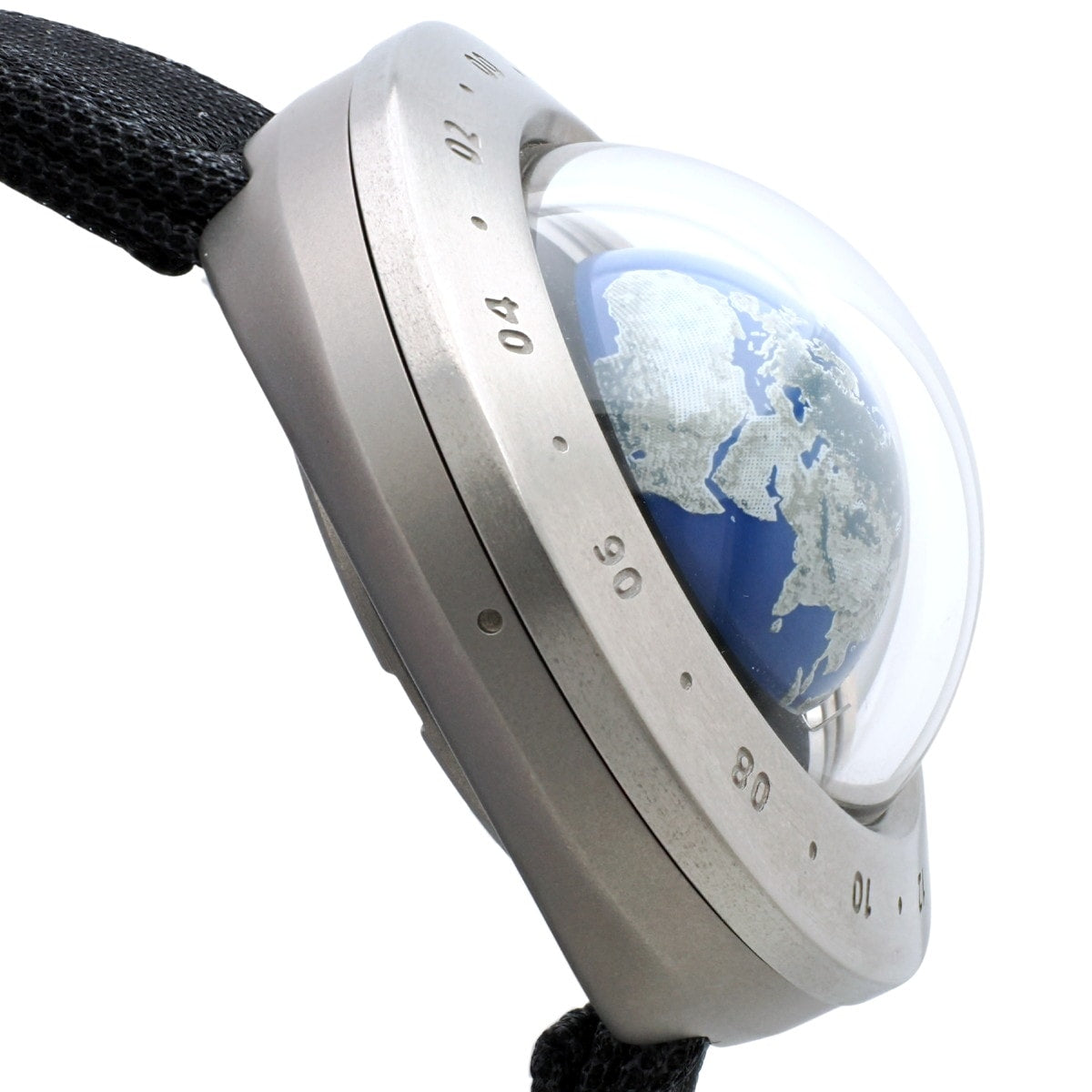 セイコー Think The Earth WN-1 アースウォッチ 付属品付き 北半球 地球儀 チタン クオーツ 2001年発売 USED Seiko