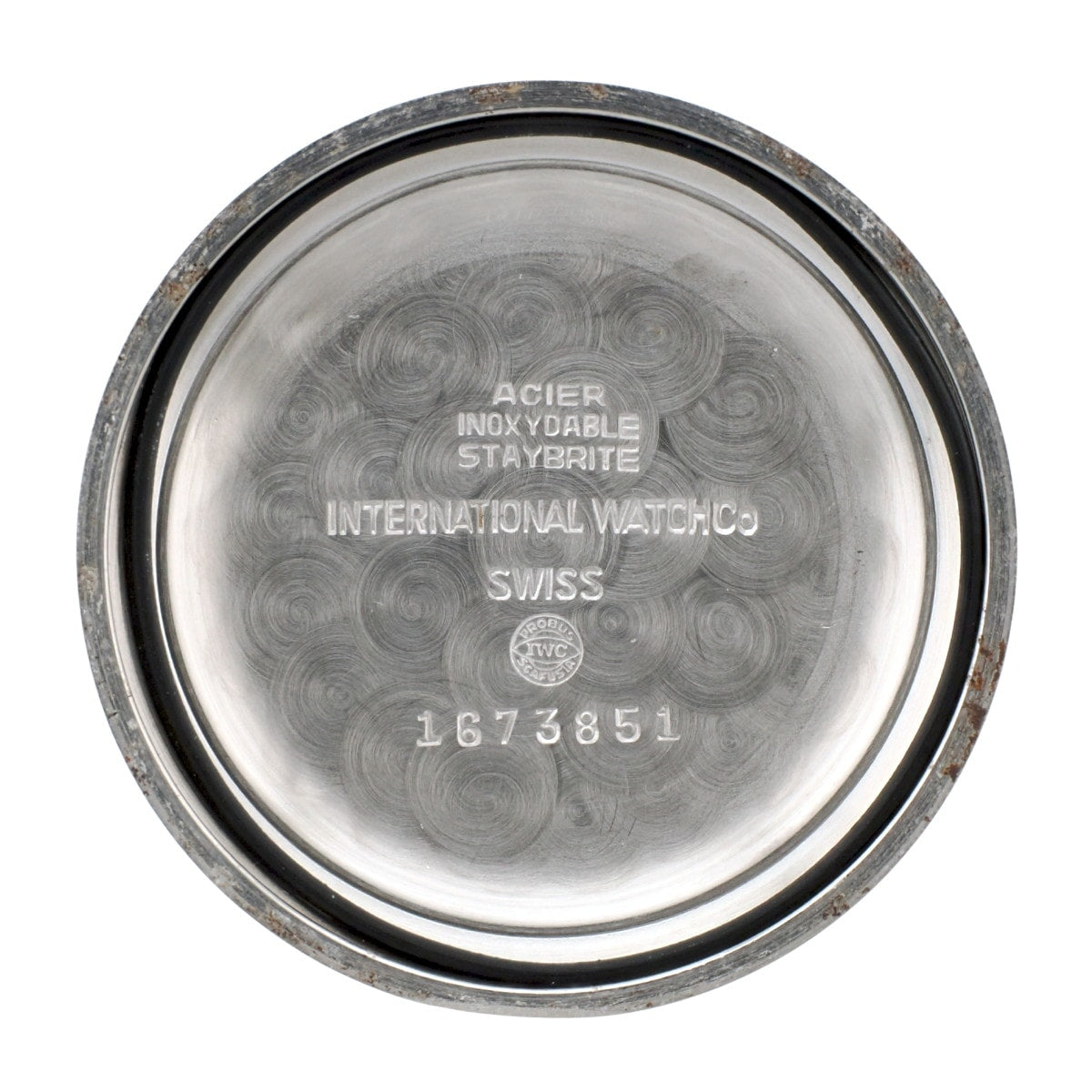 IWC Round Case, "Cross-eyed" Dial, Cal. 8531, Automatic, Serviced, 1963