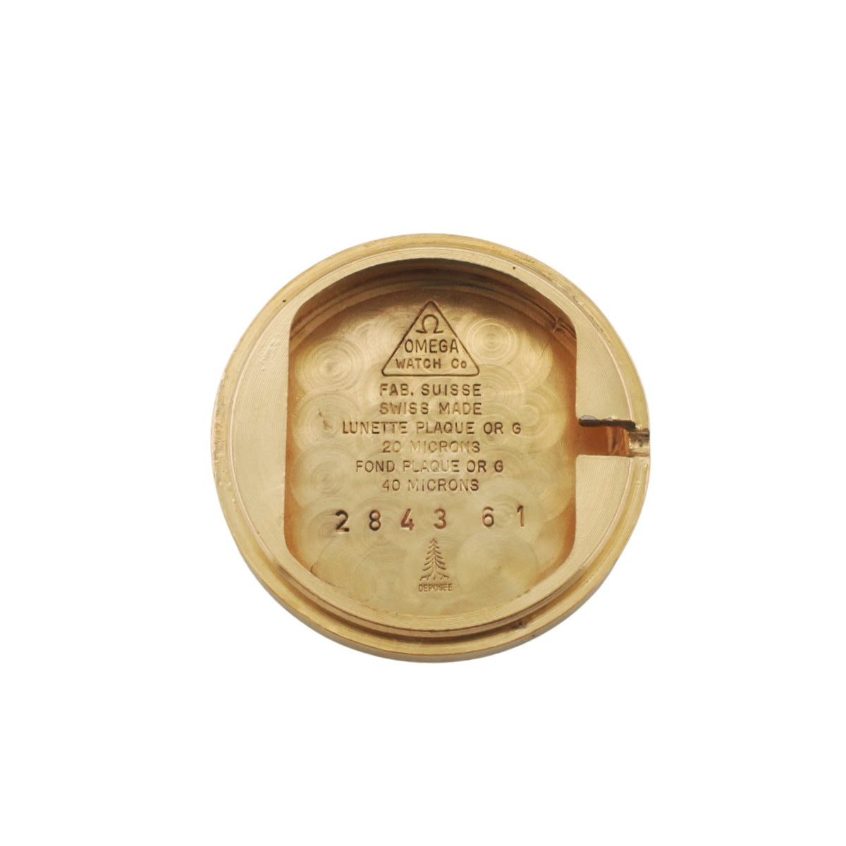 オメガ レディース Ref.2843 61 金メッキケース Cal.252 手巻 OH済 1961年製