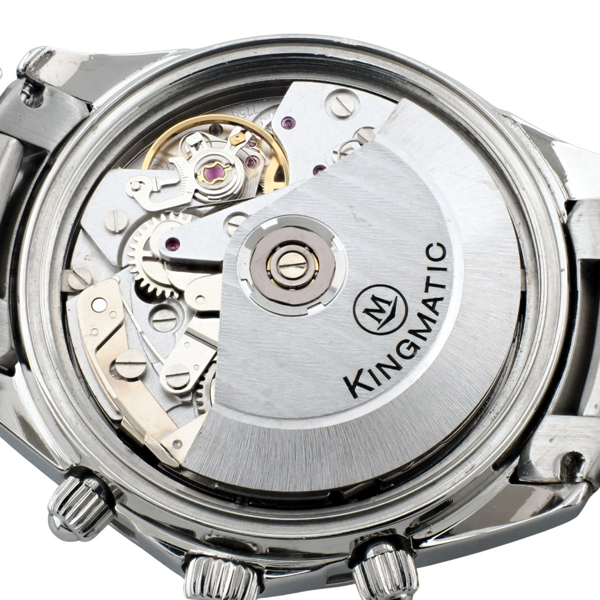 Movado Kingmatic 84-G5-897 Reverse Panda Dial Cal. 7750 Chronograph Automatic, Serviced, USED