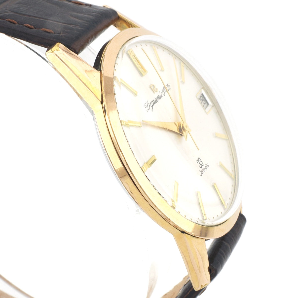 Ricoh Dynamic Auto Ref. 57106 Gold-Plated 33 Jewels Automatic, Serviced, 1960s