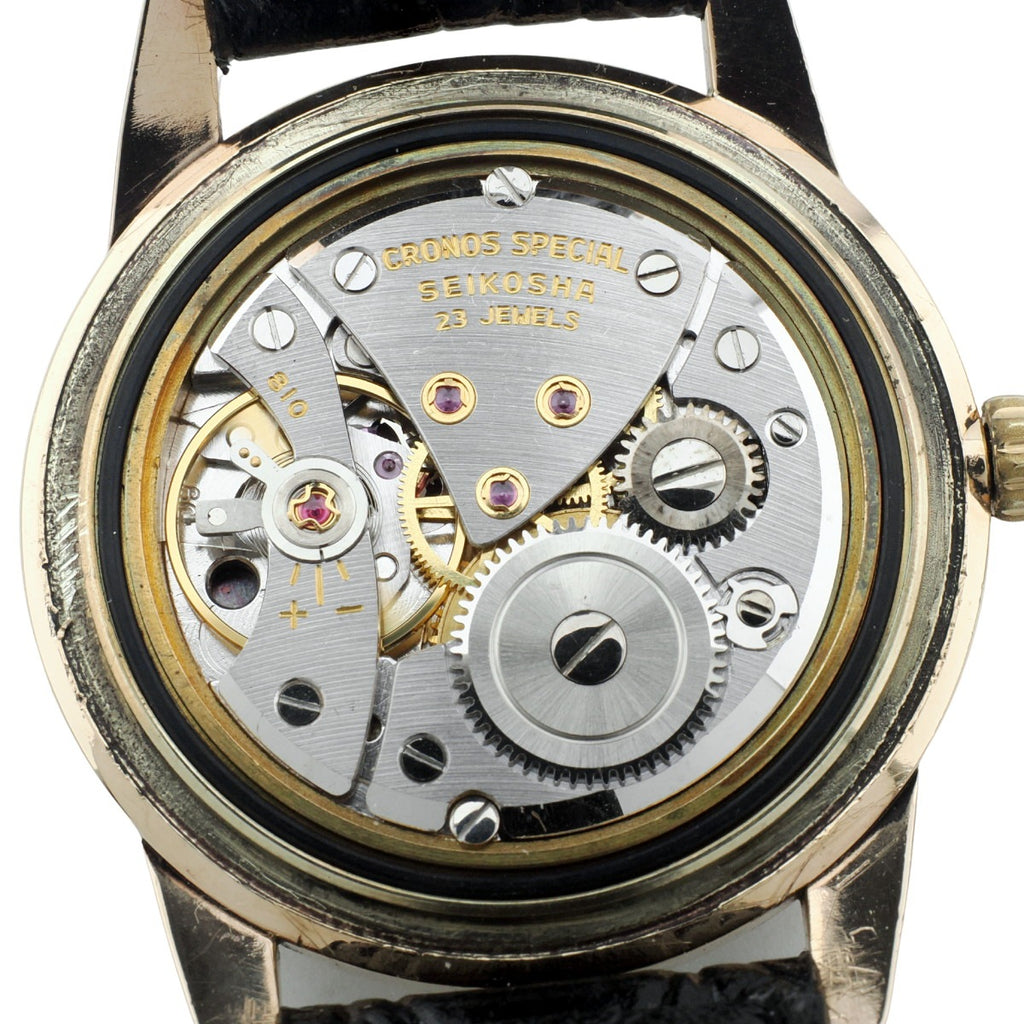 セイコー クロノス スペシャル 15033 金張り Cal.810 23石 手巻 OH済 1963年製（昭和38年）