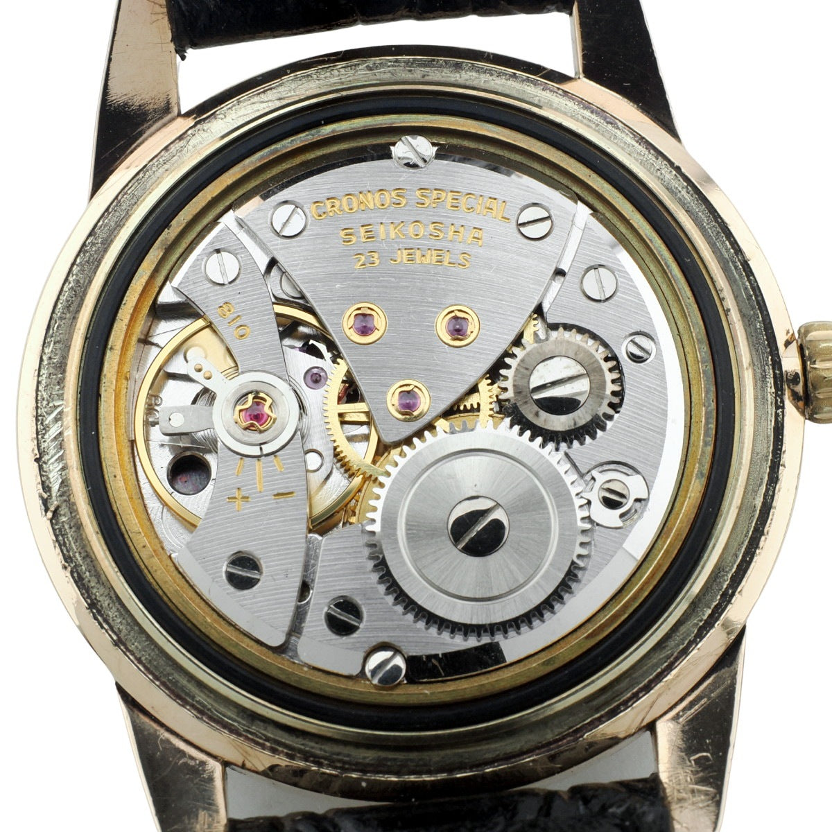 セイコー クロノス スペシャル 15033 金張り Cal.810 23石 手巻 OH済 1963年製（昭和38年）