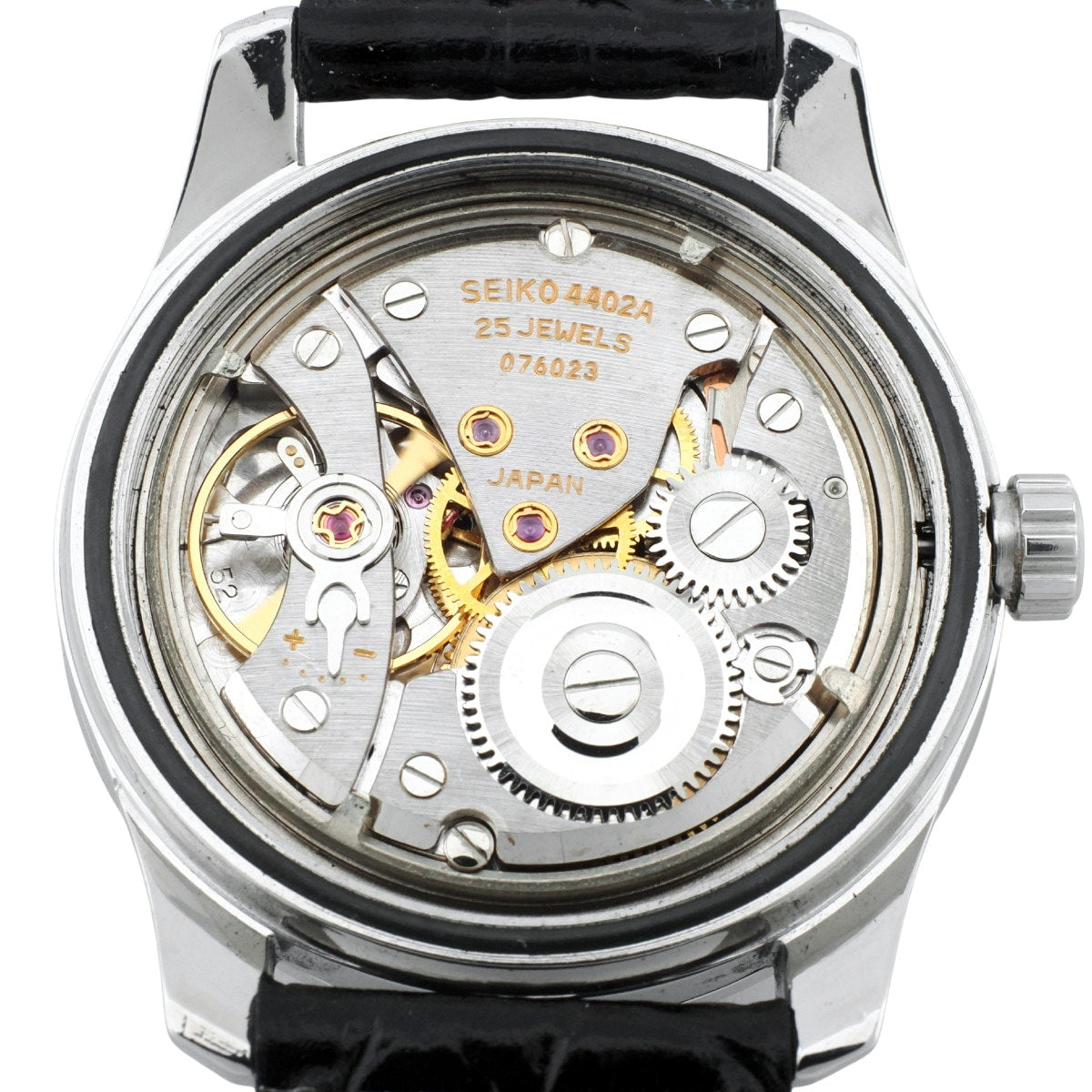King Seiko 4402-8000 44KS Date, Early Model, Shield Medallion, Manufactured 1966, Overhauled, Manual Winding
