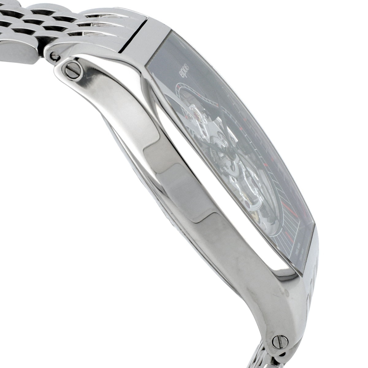 Epos Tonneau Skeleton 3359SQ11BK Original Bracelet Automatic Serviced Purchased 2005 USED